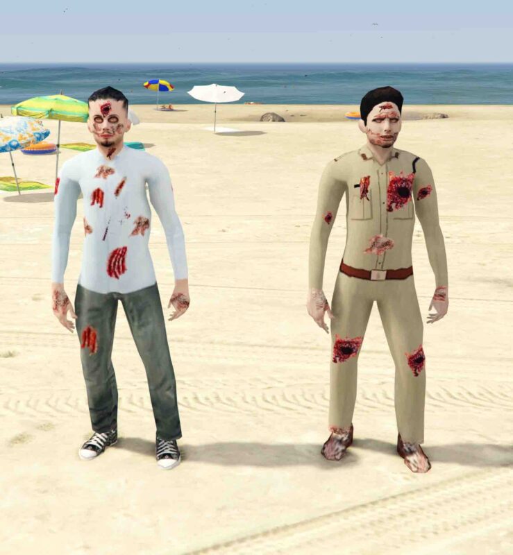 GTA 5 GTA 5 Mods Indian Bikes Driving 3D Character  Zombie Addon Ped inspired by %tags% | G5MODS