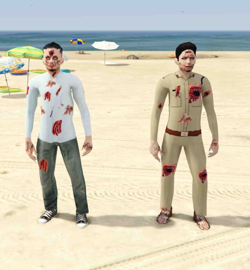 GTA 5 GTA 5 Mods Indian Bikes Driving 3D Character  Zombie Addon Ped inspired by %tags% | G5MODS