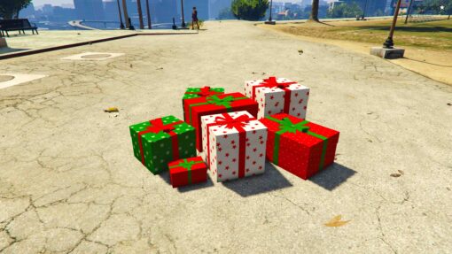 Gta 5 Mods Christmas Big Boxes AddonProps