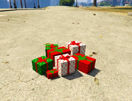 Gta 5 Mods Christmas mini Boxes AddonProps