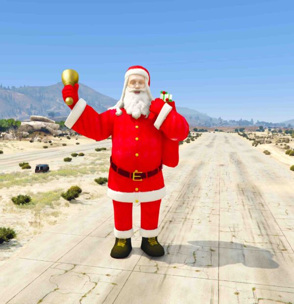 GTA 5 Gta 5 Mods Christmas Santa Claus AddonProps Addon Ped inspired by %tags% | G5MODS