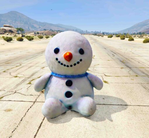 Gta 5 Mods Christmas snowman 1 AddonProps