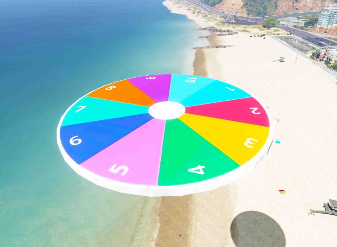 GTA 5 Mods Squid Game Wheel addonprop