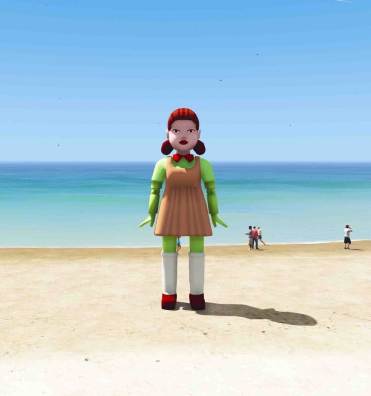 GTA 5 Mods Squid Game Doll addonprop