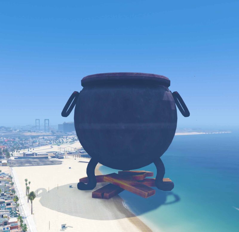 GTA 5 GTA 5 Mod Witch Pot Addon Prop Addon Ped inspired by %tags% | G5MODS