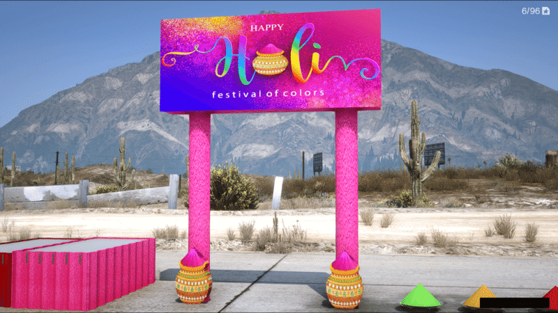 GTA 5 GTA 5 Mods Holi Addon Props Addon Ped inspired by %tags% | G5MODS