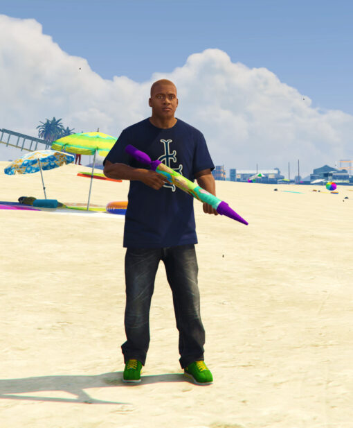 GTA 5 Mods Holi Pichkari Shot Gun Addon Mod