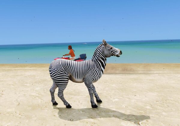 GTA 5 GTA 5 Mods Zebra Addon Ped Addon Ped inspired by %tags% | G5MODS