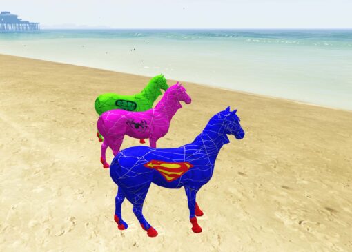 GTA 5 Mods Horse Color Full addon Ped