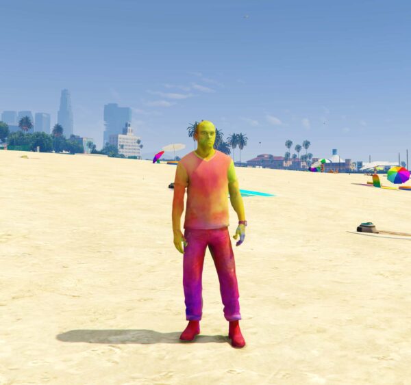 GTA 5 GTA 5 Mods Holi Franklin Addon Peds Addon Ped inspired by %tags% | G5MODS