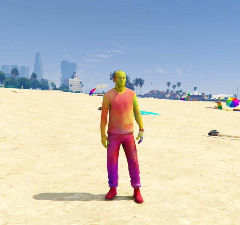 GTA 5 GTA 5 Mods Holi Franklin Addon Peds Addon Ped inspired by %tags% | G5MODS