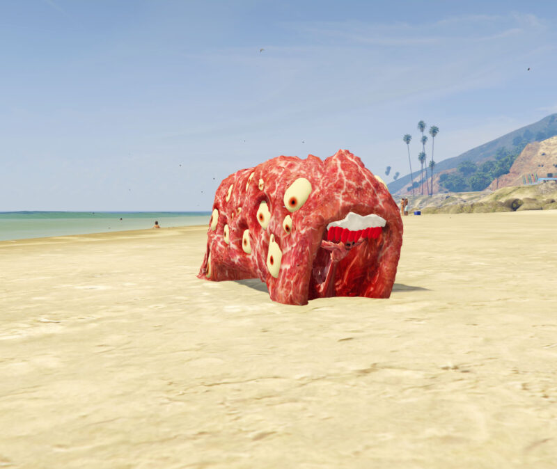 GTA 5 GTA 5 Mods Train Eater Monster Addon pet Addon Ped inspired by %tags% | G5MODS