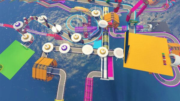 GTA 5 GTA 5 Mods Sun cartoon Crazy Stunts Ramp Map Addon prop Addon Ped inspired by %tags% | G5MODS