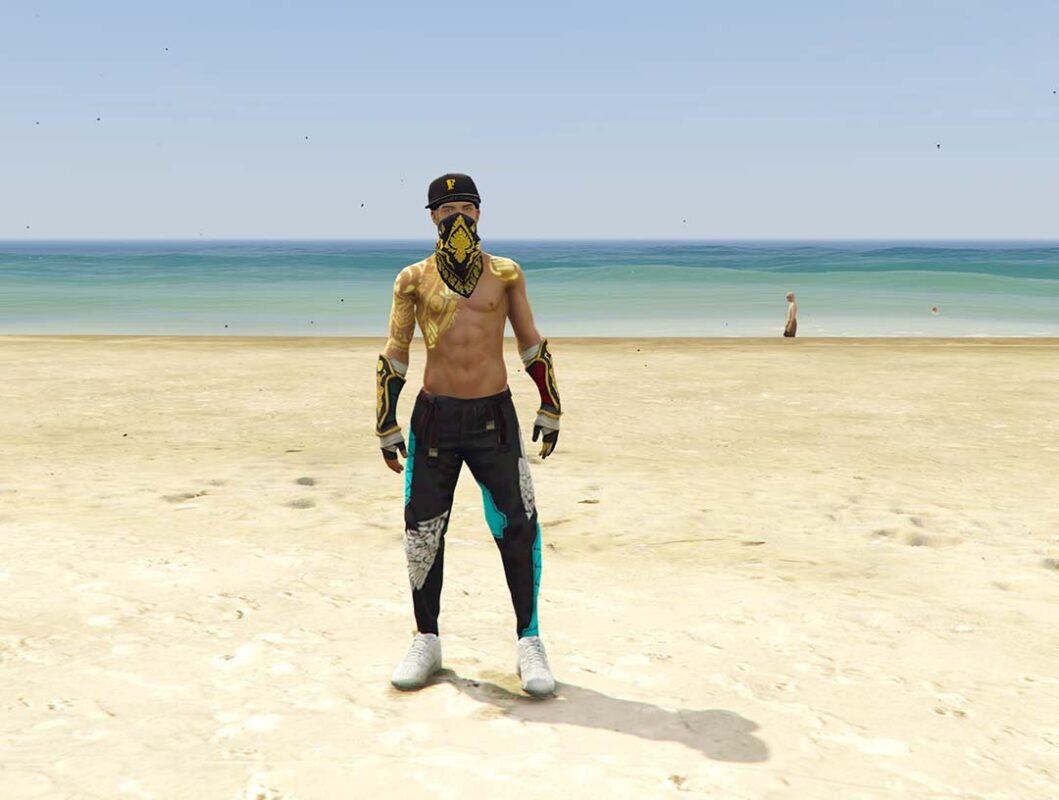 GTA 5 GTA 5 Mods Free Fire Angelic Mask Addonped Addon Ped inspired by %tags% | G5MODS