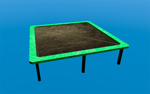 GTA 5 GTA 5 Mods Trampoline with scripts Addonprop Addon Ped inspired by %tags% | G5MODS