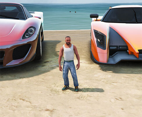 GTA 5 GTA 5 Mods Indian Bike Driving 3d Franklin Tiny Addonped Addon Ped inspired by %tags% | G5MODS