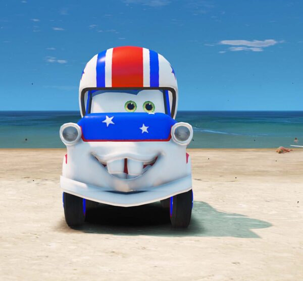 GTA 5 GTA 5 Mods Tow Mater Blue Addon Vehicle Addon Ped inspired by %tags% | G5MODS