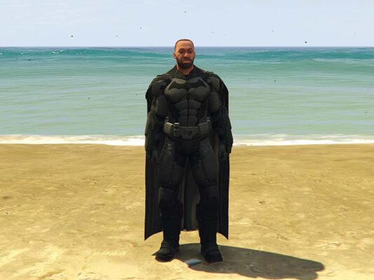 GTA 5 GTA 5 Mods Indian Bike Driving 3D Batman Franklin Addon Ped Addon Ped inspired by %tags% | G5MODS