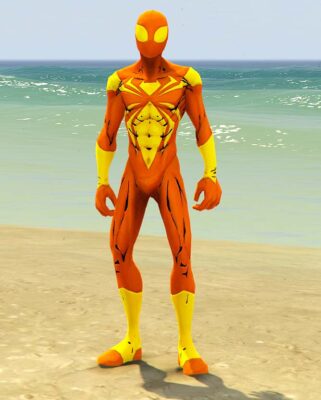 GTA 5 GTA 5 Mods Iron Spiderman Addon Ped Addon Ped inspired by %tags% | G5MODS