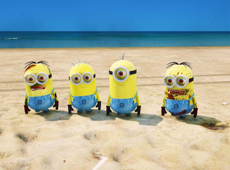 GTA 5 GTA 5 Mods Minions AddonPed Addon Ped inspired by %tags% | G5MODS