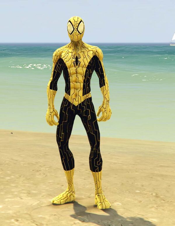 GTA 5 GTA 5 Mods Legacy Virus Spiderman Addon Ped Addon Ped inspired by %tags% | G5MODS