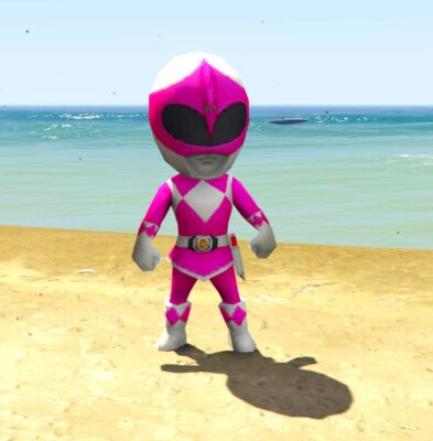 GTA 5 GTA 5 Mods Kids Power Rangers AddonPeds Addon Ped inspired by %tags% | G5MODS