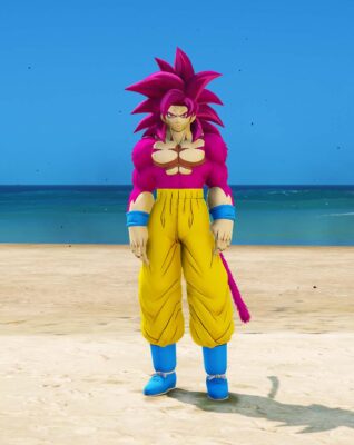GTA 5 GTA 5 Mods Goku  AddonPed Addon Ped inspired by %tags% | G5MODS