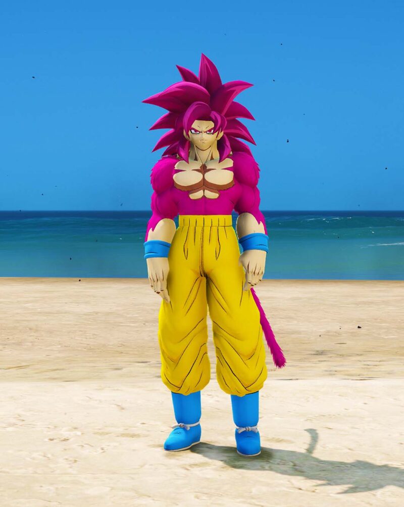 GTA 5 GTA 5 Mods Goku  AddonPed Addon Ped inspired by %tags% | G5MODS