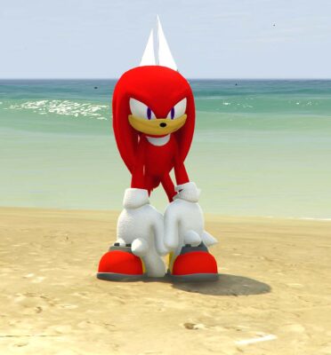GTA 5 GTA 5 Mods Sonic Knuckles Addon Ped Addon Ped inspired by %tags% | G5MODS