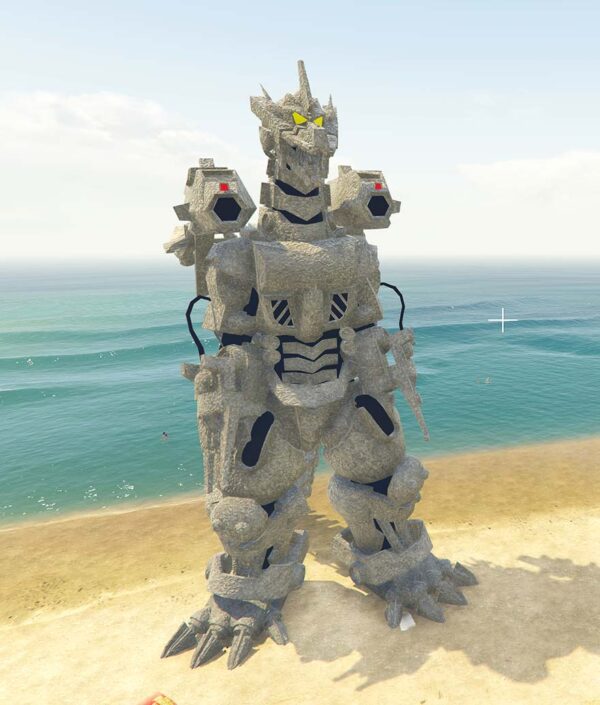 GTA 5 GTA 5 Mods Mechanical Godzilla Addon Ped Addon Ped inspired by %tags% | G5MODS