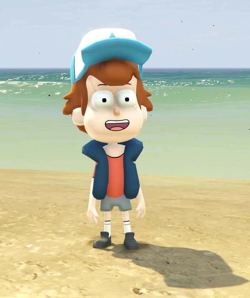 GTA 5 GTA 5 Mods Dipper Addon Ped Addon Ped inspired by %tags% | G5MODS