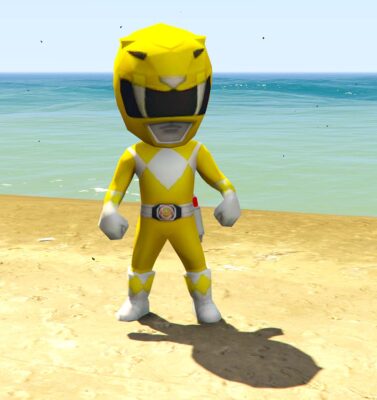 GTA 5 GTA 5 Mods Kids Power Rangers AddonPeds Addon Ped inspired by %tags% | G5MODS
