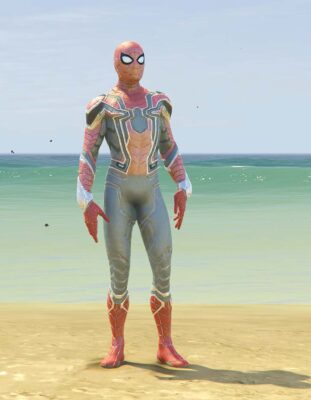 GTA 5 GTA 5 Mods Iron Spiderman Addon Ped Addon Ped inspired by %tags% | G5MODS