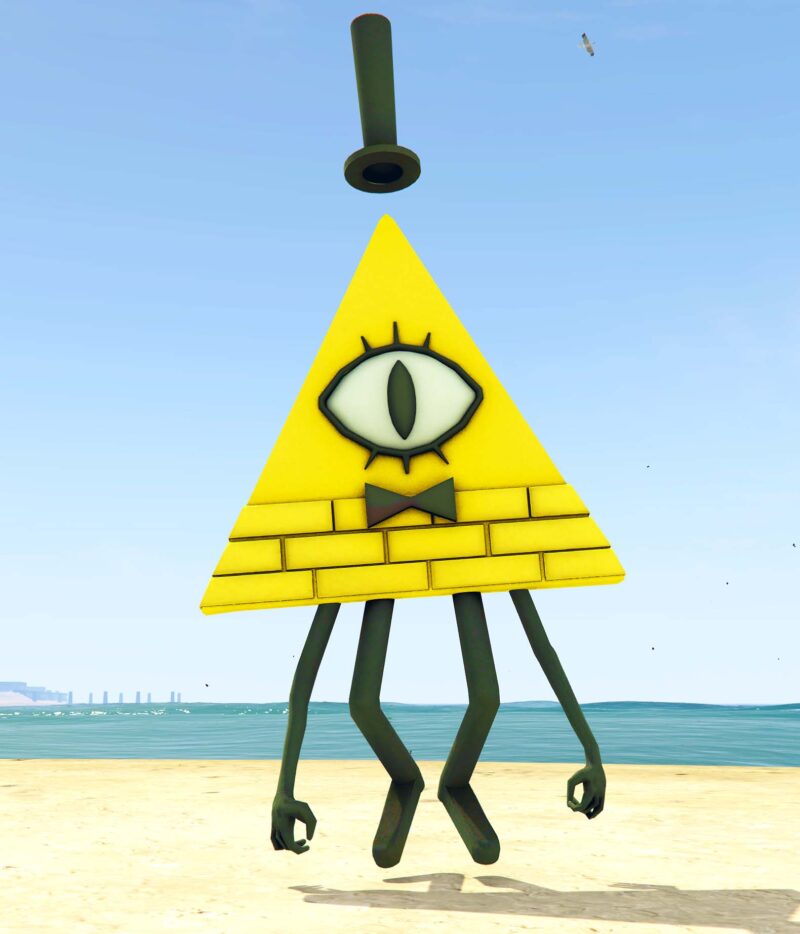 GTA 5 GTA 5 Mods Bill Cipher Addon Ped Addon Ped inspired by %tags% | G5MODS