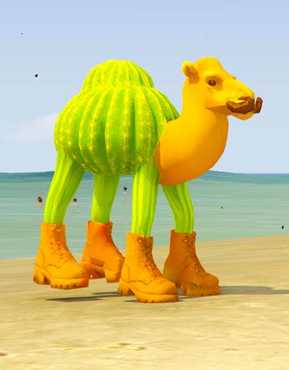 GTA 5 GTA 5 Mods cammello Italian Brainrot AddonPed Addon Ped inspired by %tags% | G5MODS