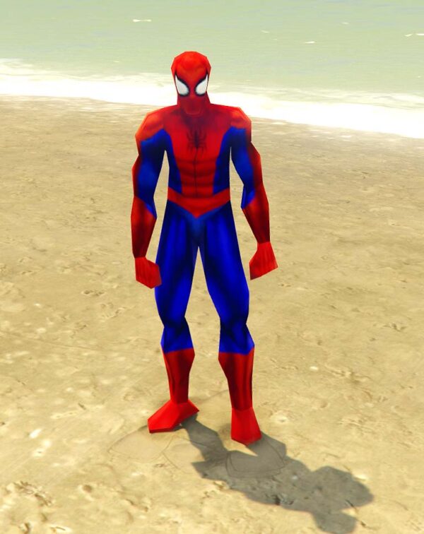 GTA 5 GTA 5 Mods PS1 Spiderman Addon Ped Addon Ped inspired by %tags% | G5MODS