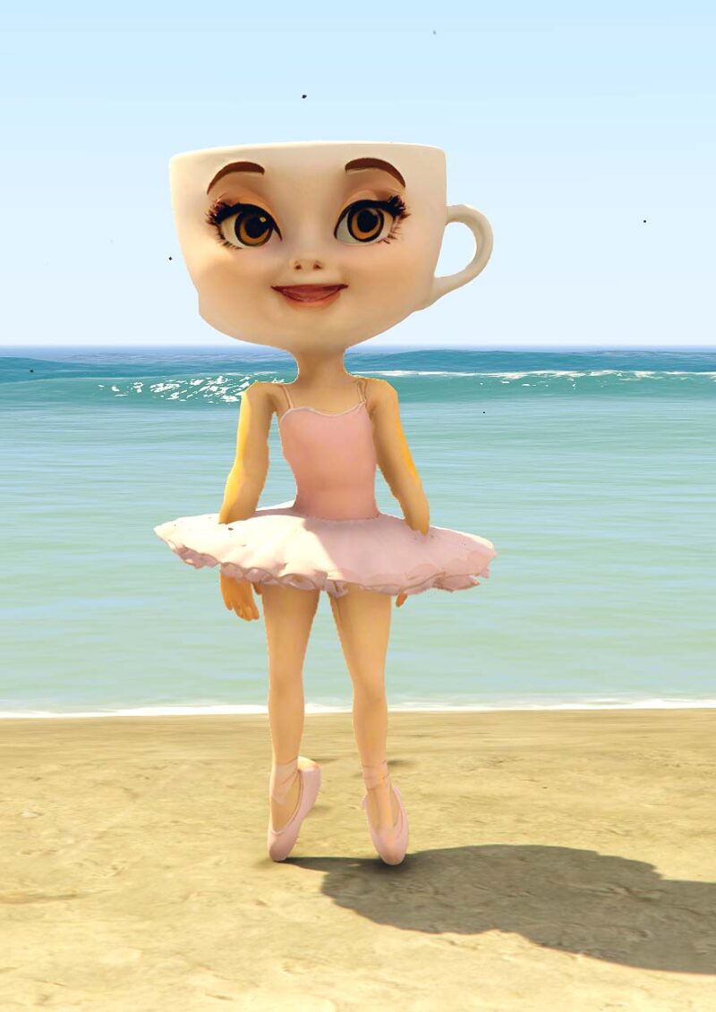 GTA 5 GTA 5 Mods Tung Tung Tung Ballerina Cappuccino Addon Ped Addon Ped inspired by %tags% | G5MODS