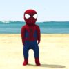 GTA 5 GTA 5 Mods Chibi Spiderman Addon Ped Addon Ped inspired by %tags% | G5MODS