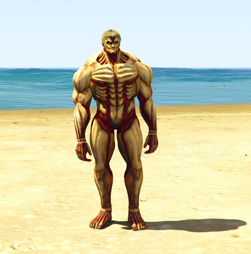 GTA 5 GTA 5 Mods Armored Titan Addon Ped Addon Ped inspired by %tags% | G5MODS
