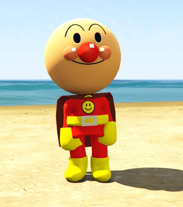 GTA 5 GTA 5 Mods Anpanman Addon Ped Addon Ped inspired by %tags% | G5MODS