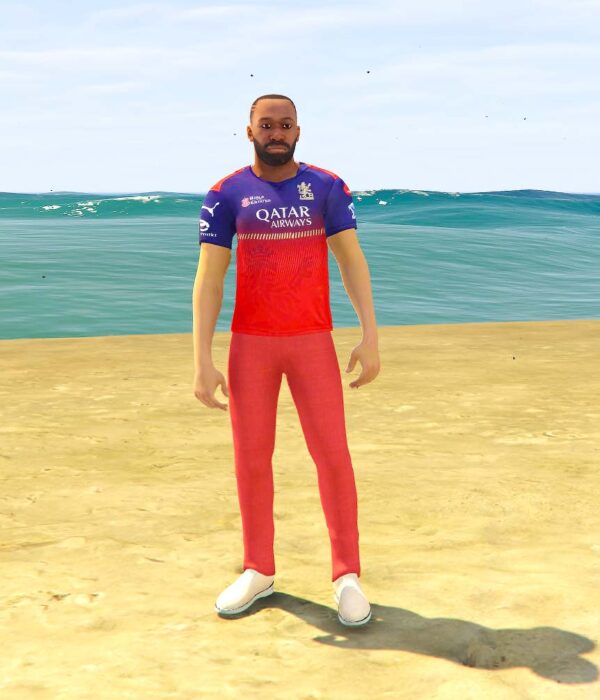 GTA 5 GTA 5 Mods IBD RCB Franklin Cricket Addon Ped Addon Ped inspired by %tags% | G5MODS
