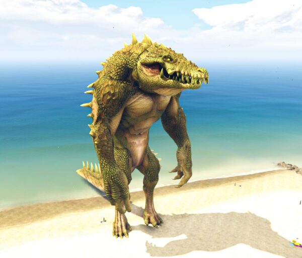 GTA 5 GTA 5 Mods Giant crocodile Addon Ped Addon Ped inspired by %tags% | G5MODS