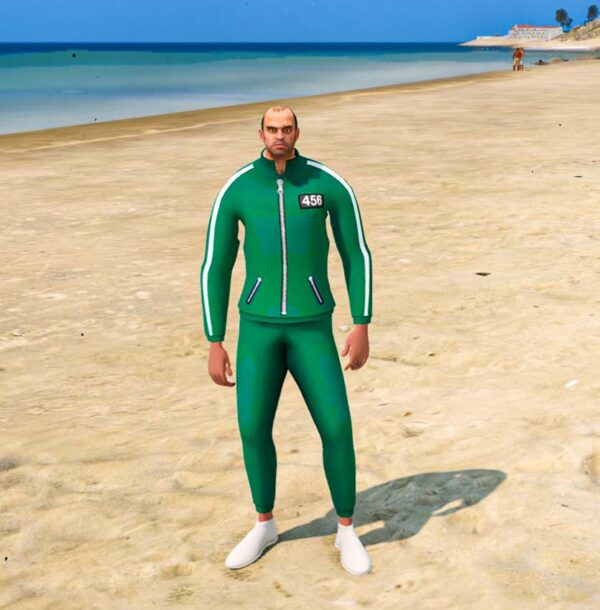 GTA 5 GTA 5 Mods Squid Game Trevor Addon ped Addon Ped inspired by %tags% | G5MODS