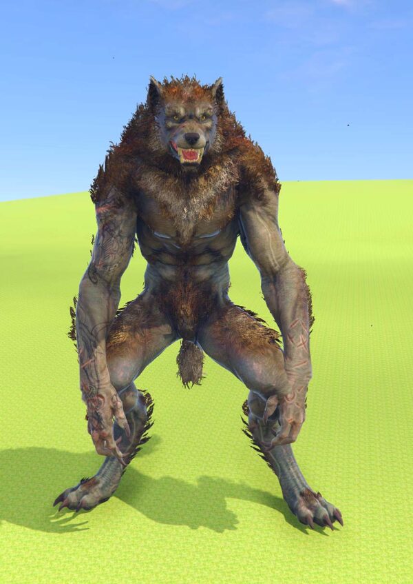 GTA 5 GTA 5 Mods Giant Werewolf Addon Ped Addon Ped inspired by %tags% | G5MODS