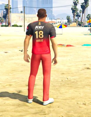 GTA 5 GTA 5 Mods IBD RCB Franklin Cricket Addon Ped Addon Ped inspired by %tags% | G5MODS
