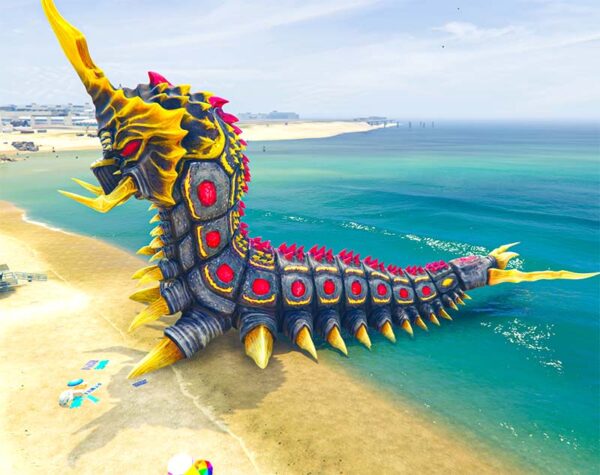 GTA 5 GTA 5 Mods Giant Larva Battra Addon Ped Addon Ped inspired by %tags% | G5MODS