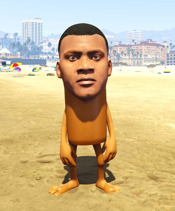 GTA 5 GTA 5 Mods Franklin Tung Tung Tung Sahur Addon Ped Addon Ped inspired by %tags% | G5MODS