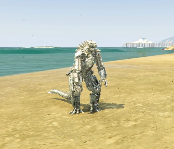 GTA 5 GTA 5 Mods Tiny MechaGodzilla Deadnot Addon Ped Addon Ped inspired by %tags% | G5MODS