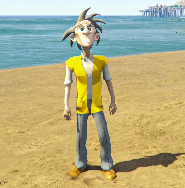 GTA 5 GTA 5 Mods Uncle chan (Jackie Chan Adventures) Addon Ped Addon Ped inspired by %tags% | G5MODS