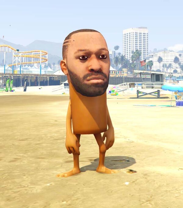 GTA 5 GTA 5 Mods IBD Franklin Tung Tung Tung Sahur Addon Ped Addon Ped inspired by %tags% | G5MODS